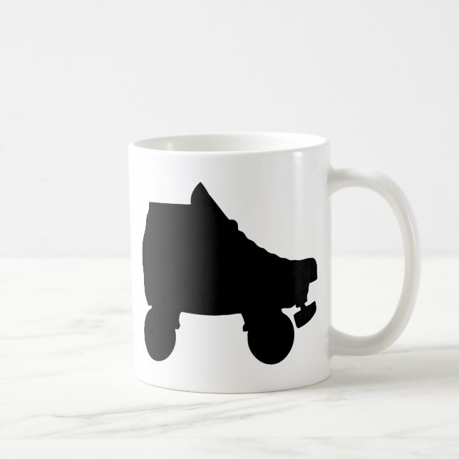 Rollschuh Kaffeetasse (Rechts)