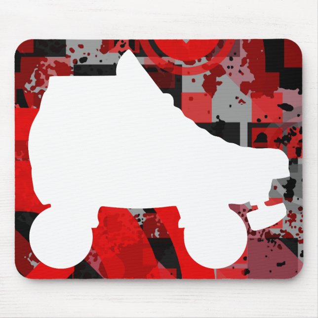 Rollschuh Mousepad (Vorne)
