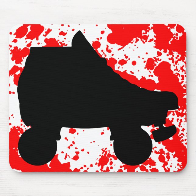 Rollschuh Mousepad (Vorne)