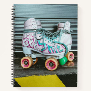 Rollschuhe Episch Notizbuch