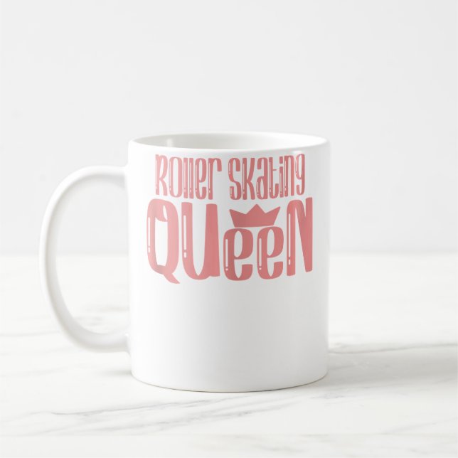Rollschuhkönigin Kaffeetasse (Links)