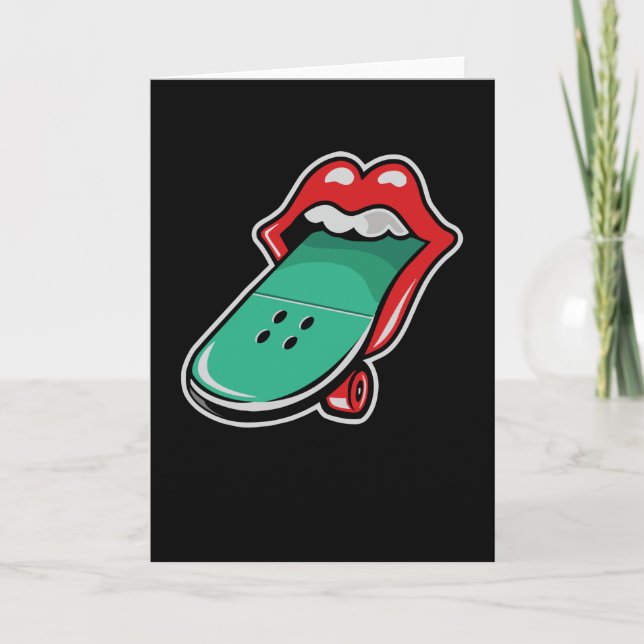 Rollskateboard Karte (Vorderseite)