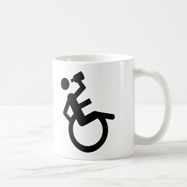 Rollstuhl Boozer-Rollstuhl Kaffeetasse (Rechts)