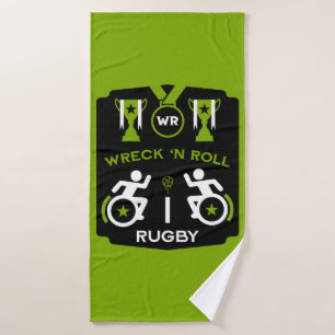 Rollstuhl Murderball Sportswear Badehandtuch