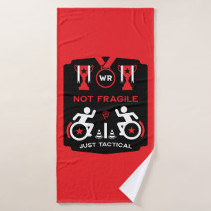 Rollstuhl Murderball Sportswear Badehandtuch