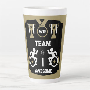 Rollstuhl Murderball Sportswear Milchtasse