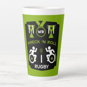 Rollstuhl Murderball Sportswear Milchtasse