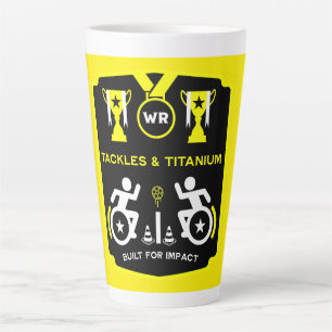 Rollstuhl Murderball Sportswear Milchtasse