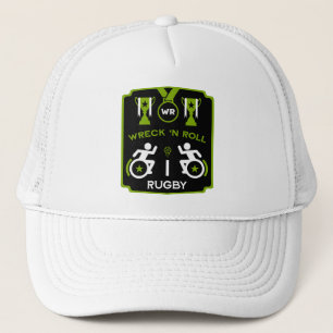Rollstuhl Murderball Sportswear Truckerkappe