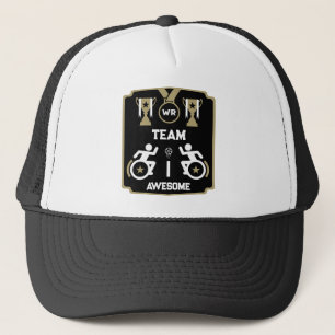 Rollstuhl Murderball Sportswear Truckerkappe
