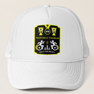 Rollstuhl Murderball Sportswear Truckerkappe