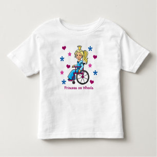 Rollstuhl-Prinzessin Kleinkind T-shirt