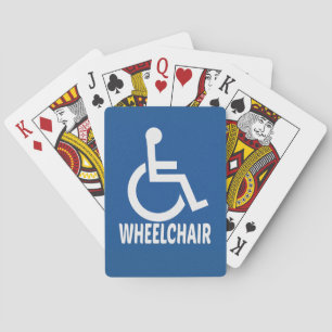 Rollstuhl Spielkarten