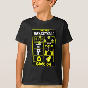 Rollstuhlbasketballspieler T-Shirt