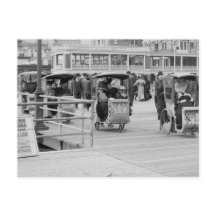 Rollstühle auf dem Boardwalk