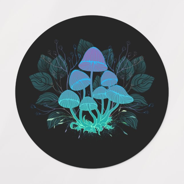 Rollstühle in Bushes Etiketten (Design 1)
