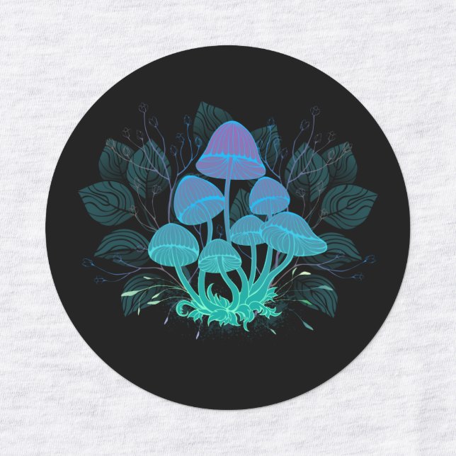 Rollstühle in Bushes Etiketten (Design 1)