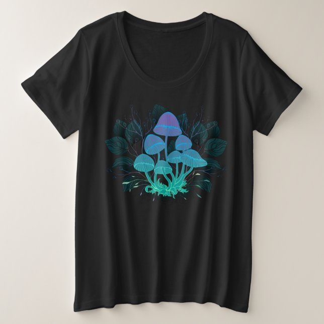 Rollstühle in Bushes Große Größe T-Shirt (Design vorne)