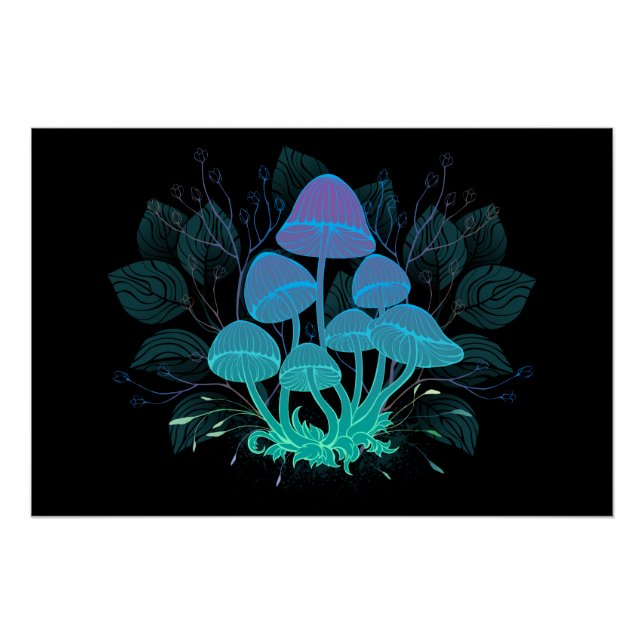 Rollstühle in Bushes Poster (Vorderseite)