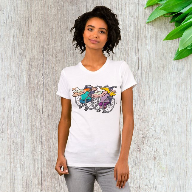 Rollstuhlrennen Womens T - Shirt (Von Creator hochgeladen)