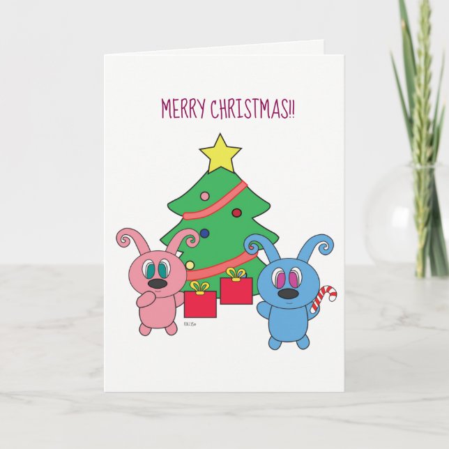 Rollys Christmas - Weihnachtskarten Feiertagskarte (Vorderseite)