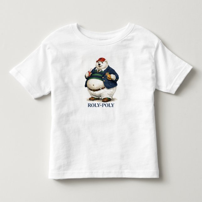 Roly Poly Kinder T-Shirt (Vorderseite)