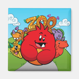 Roly-Polymonster-"Zoo-" Magnet