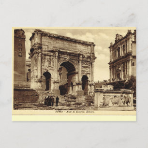 Rom, Arch von Septimus Severus Postkarte