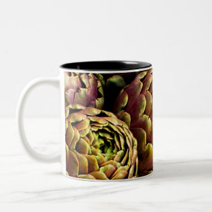 Rom-Artischocken Zweifarbige Tasse