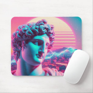 Rom   Ätherischer Träumerischer Urbaner Vaporwave  Mousepad