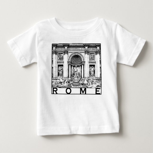 Rom Baby T-shirt (Vorderseite)