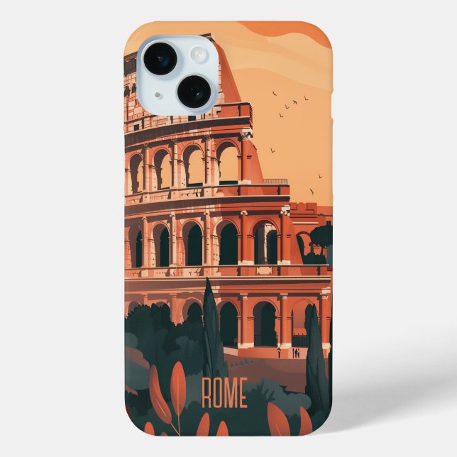 Rom Case-Mate iPhone Hülle (Rückseite)