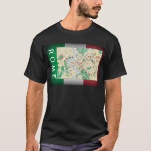 Rom City Map T-Shirt