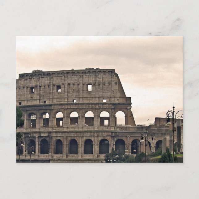 Rom, Colosseo Postkarte (Vorderseite)
