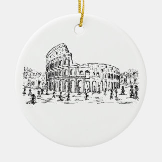 Rom colosseum keramikornament