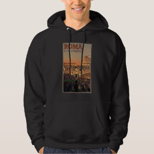 Rom - Colosseum und der Mond Hoodie