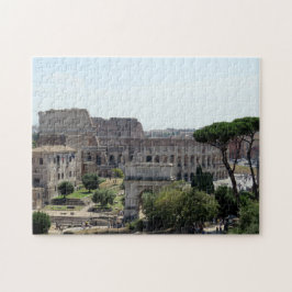 Rom Colosseum und römisches Forum-Puzzlespiel