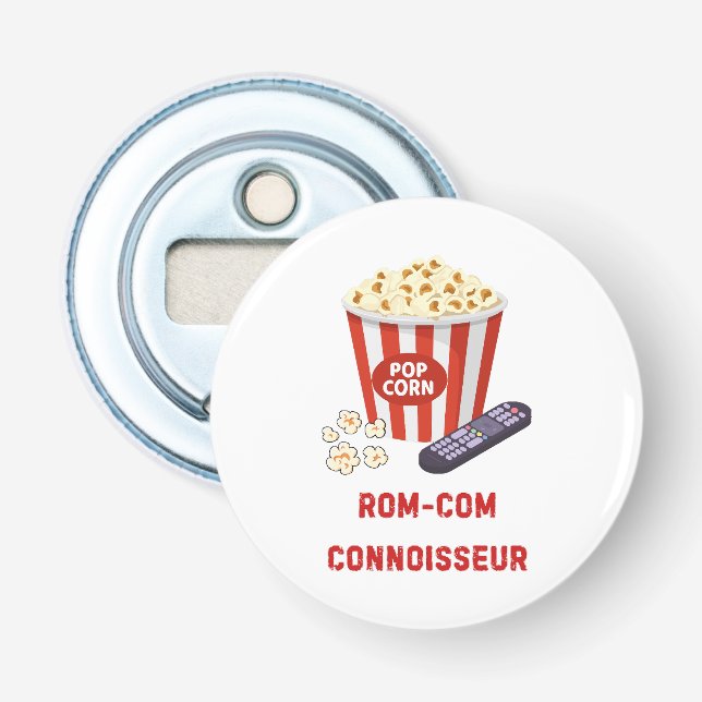 Rom-Com Connossieur Flaschenöffner (Vorderseite)
