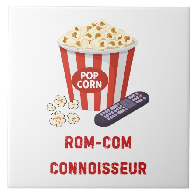 Rom-Com Connossieur Fliese (Vorderseite)