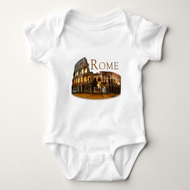 Rom: Das Kolosseum Baby Strampler (Vorderseite)