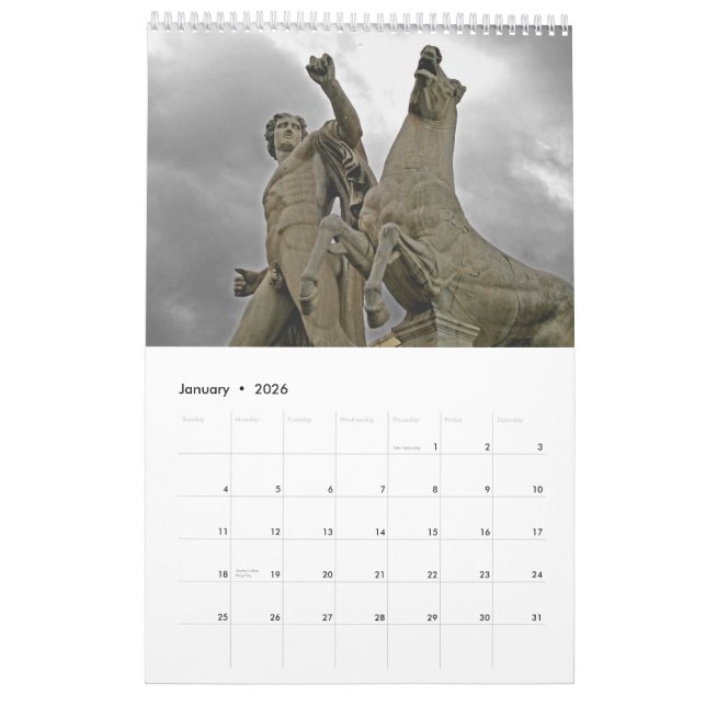 ROM die ewige Stadt Kalender (Jan 2026)
