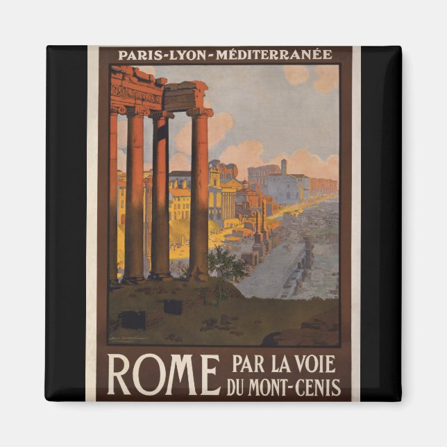 Rom durch den Mont-Cenis Magnet (Vorne)