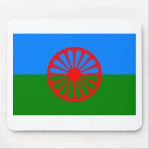 Rom-Flagge (Romani Flagge) Mousepad