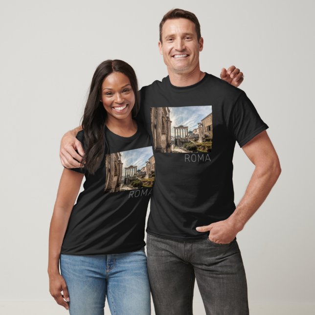 Rom Forum Romanum Italien Feiertag Souvenir T-Shirt (Unisex)