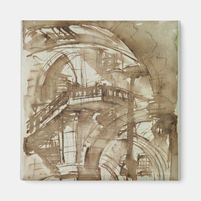 Rom-Gefängnis, c.1744-5 Magnet (Vorne)