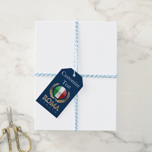 Rom Geschenkanhänger (Mit Garn)