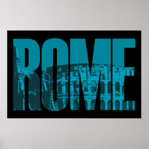 Rom Grafik Poster