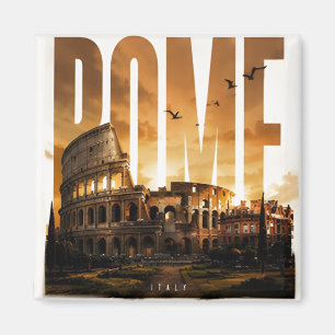 Rom Italien Antike Ruinen & Ewige Stadtstraßen 🗺 Magnet