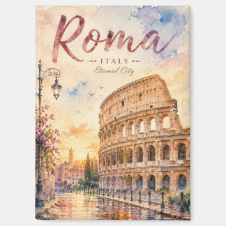 Rom Italien Aquarell Magnet