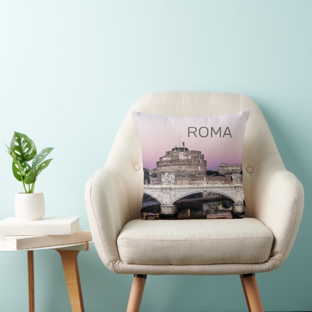 Rom Italien Castel Sant'Angelo Bridge Kissen (Stuhl )